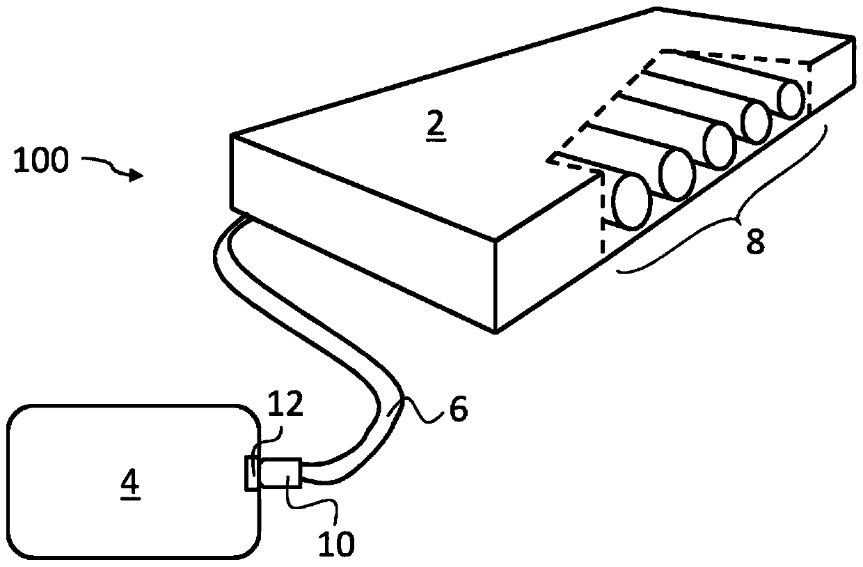 System and mattress for preventing pressure wounds