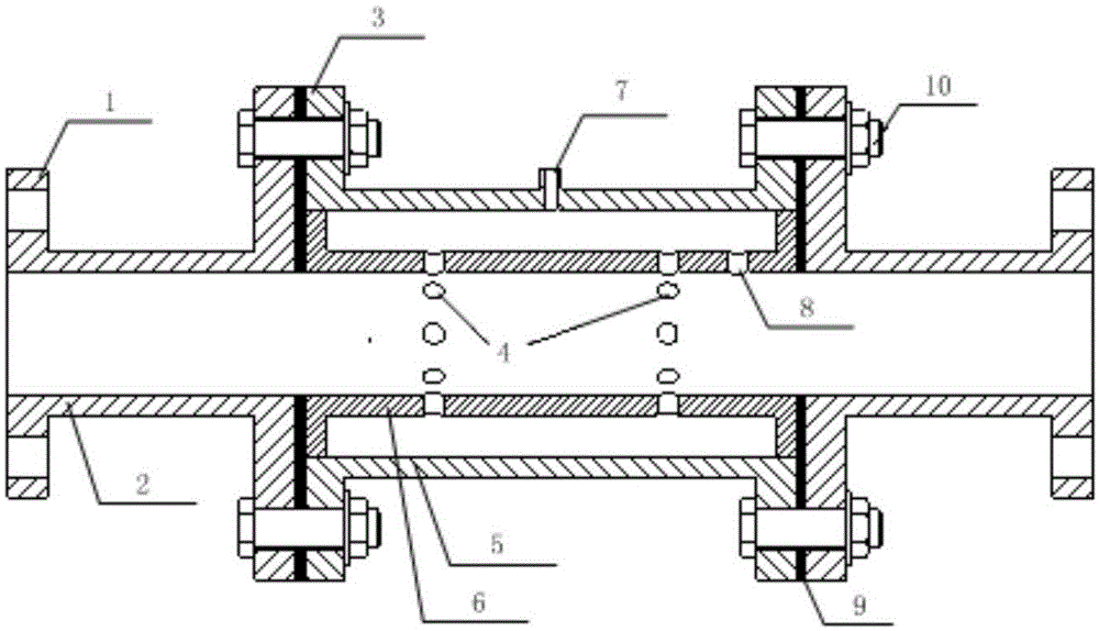 Device and method for real-time monitoring of failure law of anti-corrosion coating in pipeline under pressure