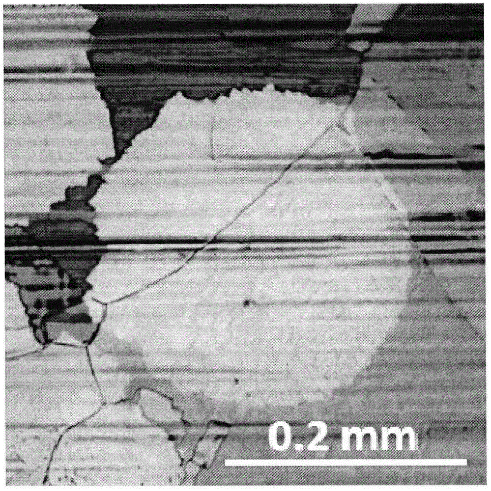 Oxide-substrate-assisted method for quickly preparing large-size single-crystal graphene