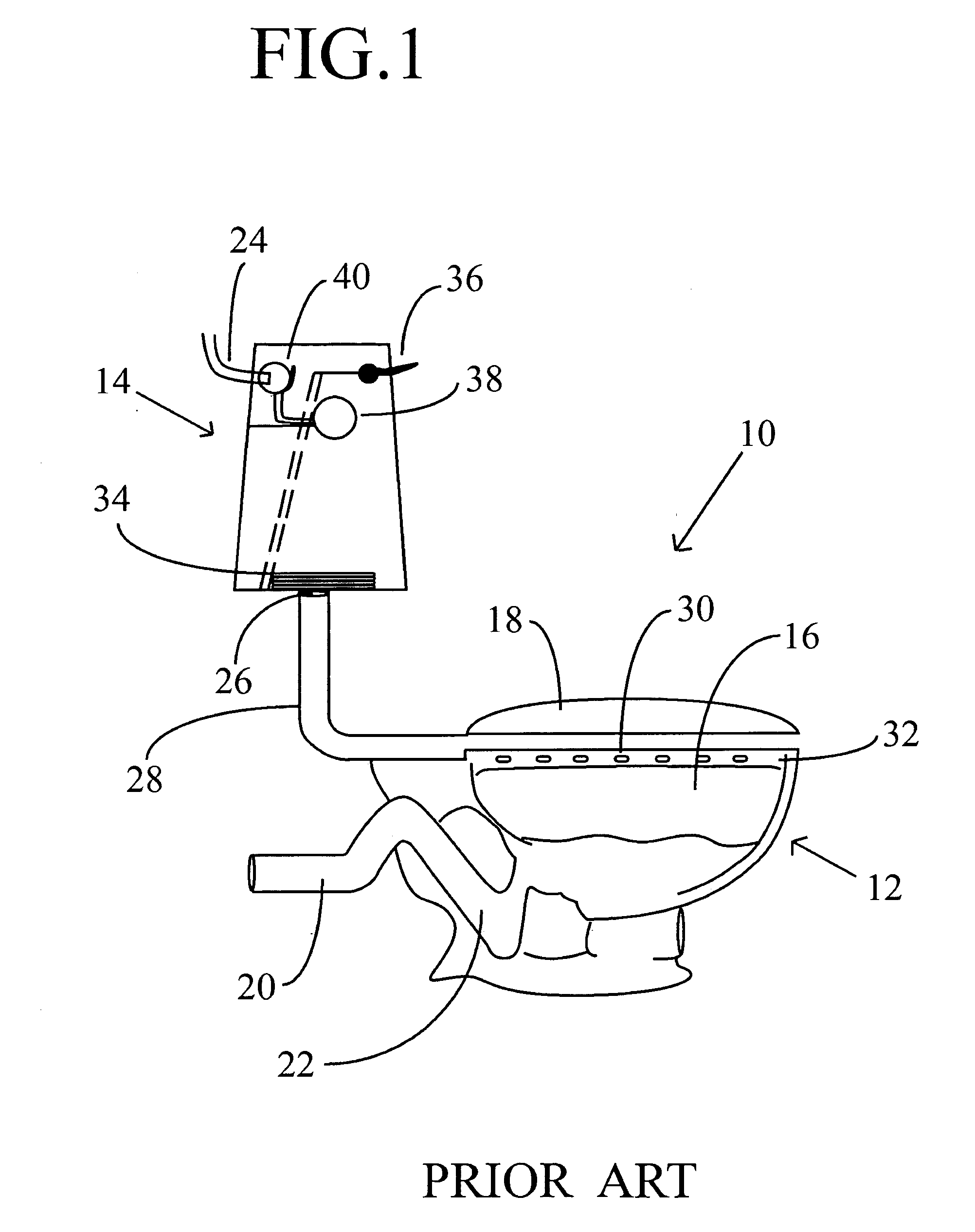 Odor-free toilet