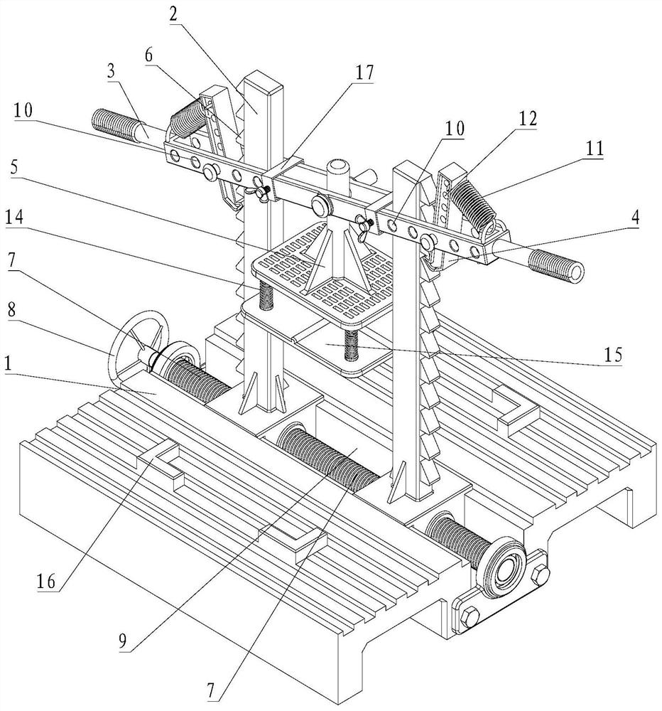 A splicing and pressure-holding device for wooden furniture