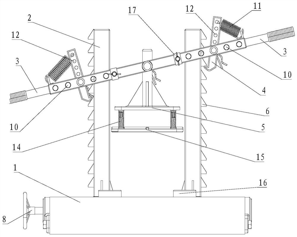 A splicing and pressure-holding device for wooden furniture