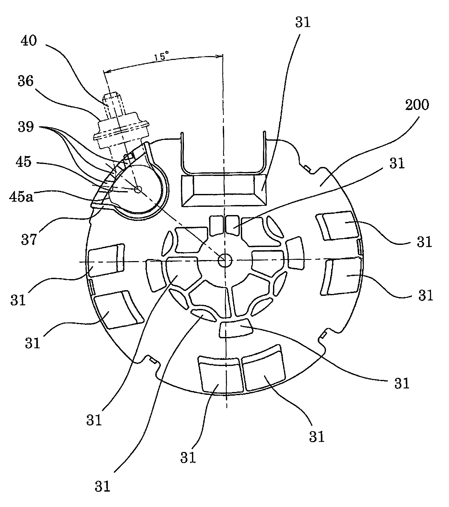 Vehicle AC generator