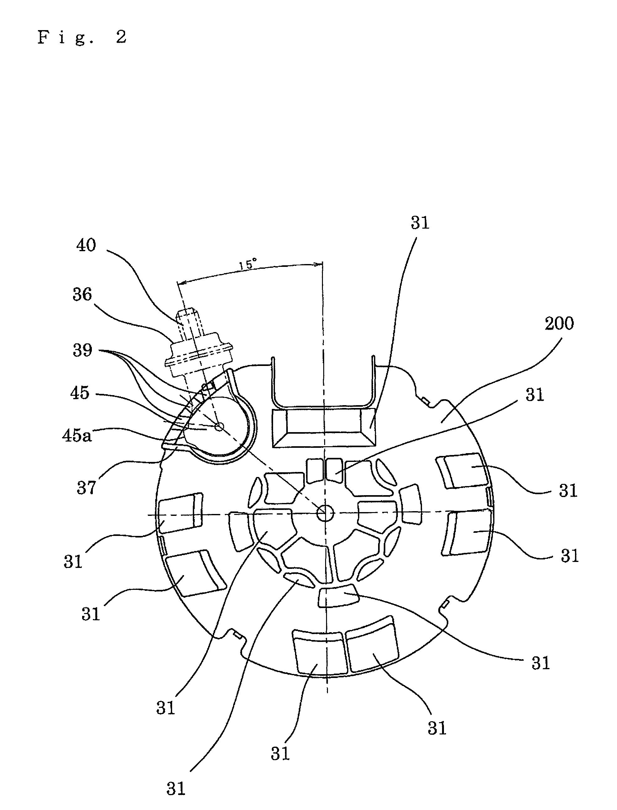 Vehicle AC generator