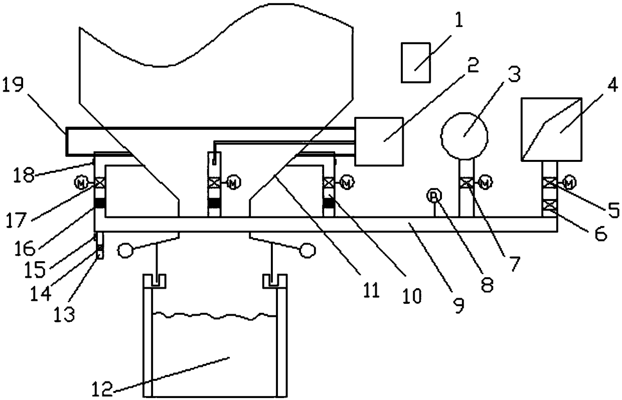 An intelligent system and method for preventing combustible gas deflagration at the furnace bottom