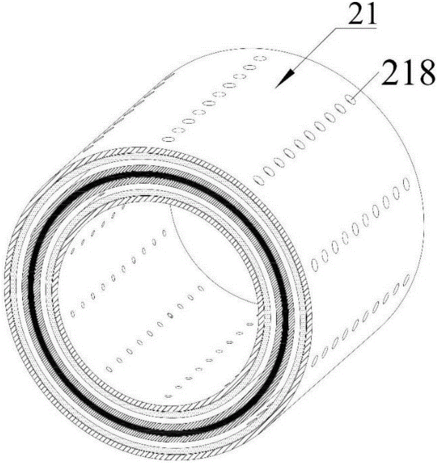 Friction nanometer power generation system driven by thermo-acoustic engine