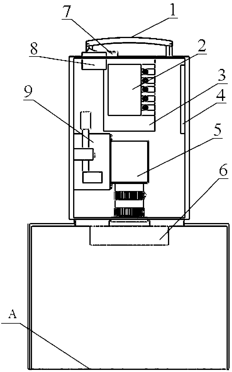 Raw fresh meat non-destructive inspection device