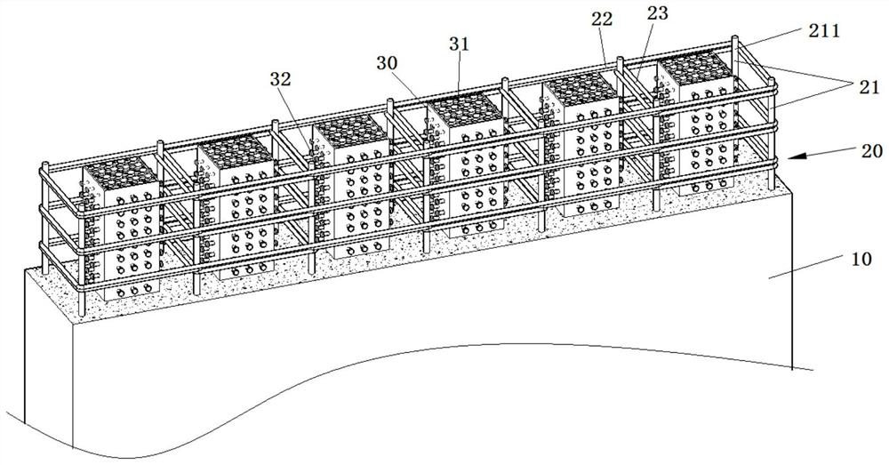 Concrete self-parting composite shear wall with built-in UHPC (Ultra High Performance Concrete)