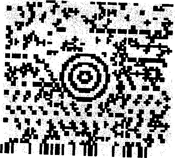 Trilateral poly-dimensional bar code easy for omnibearing recognition and reading method thereof