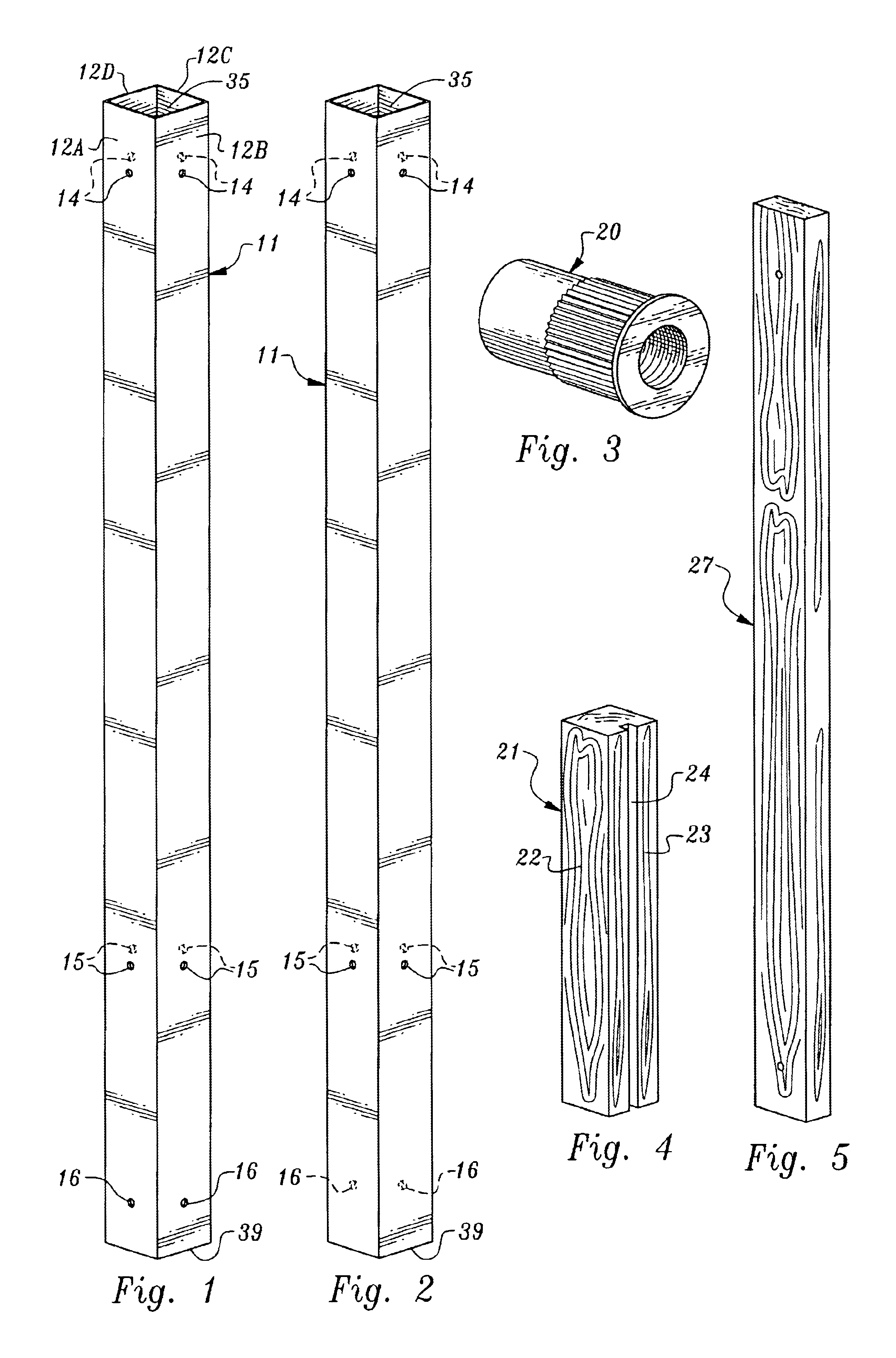 Replacement fence post and fence installation