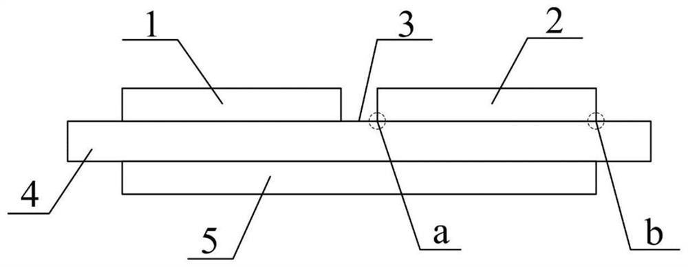 DBC substrate capable of reducing heat warping