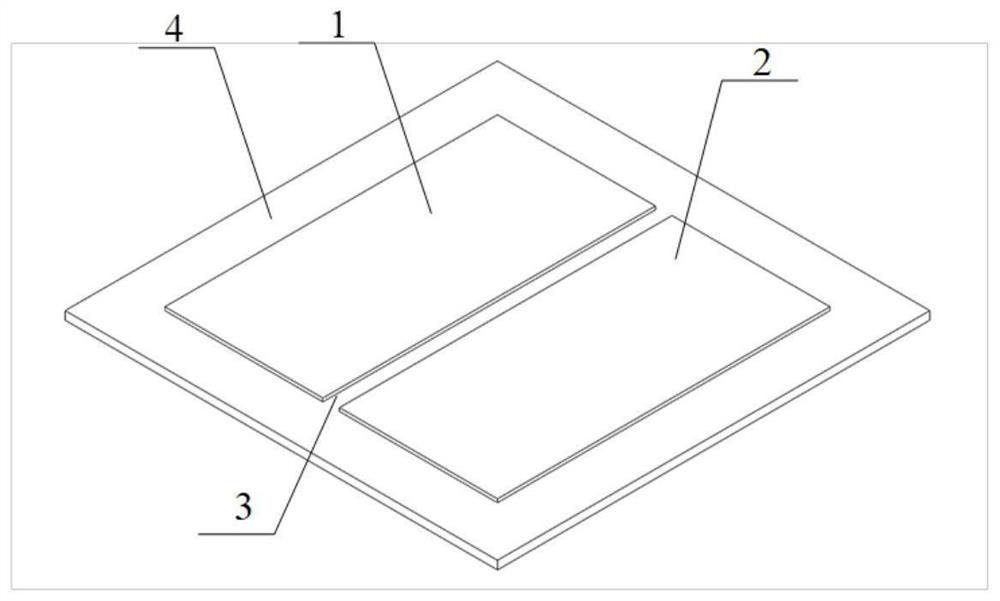 DBC substrate capable of reducing heat warping