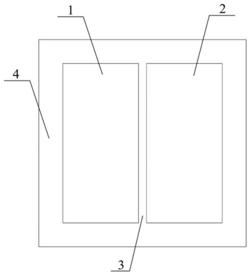 DBC substrate capable of reducing heat warping