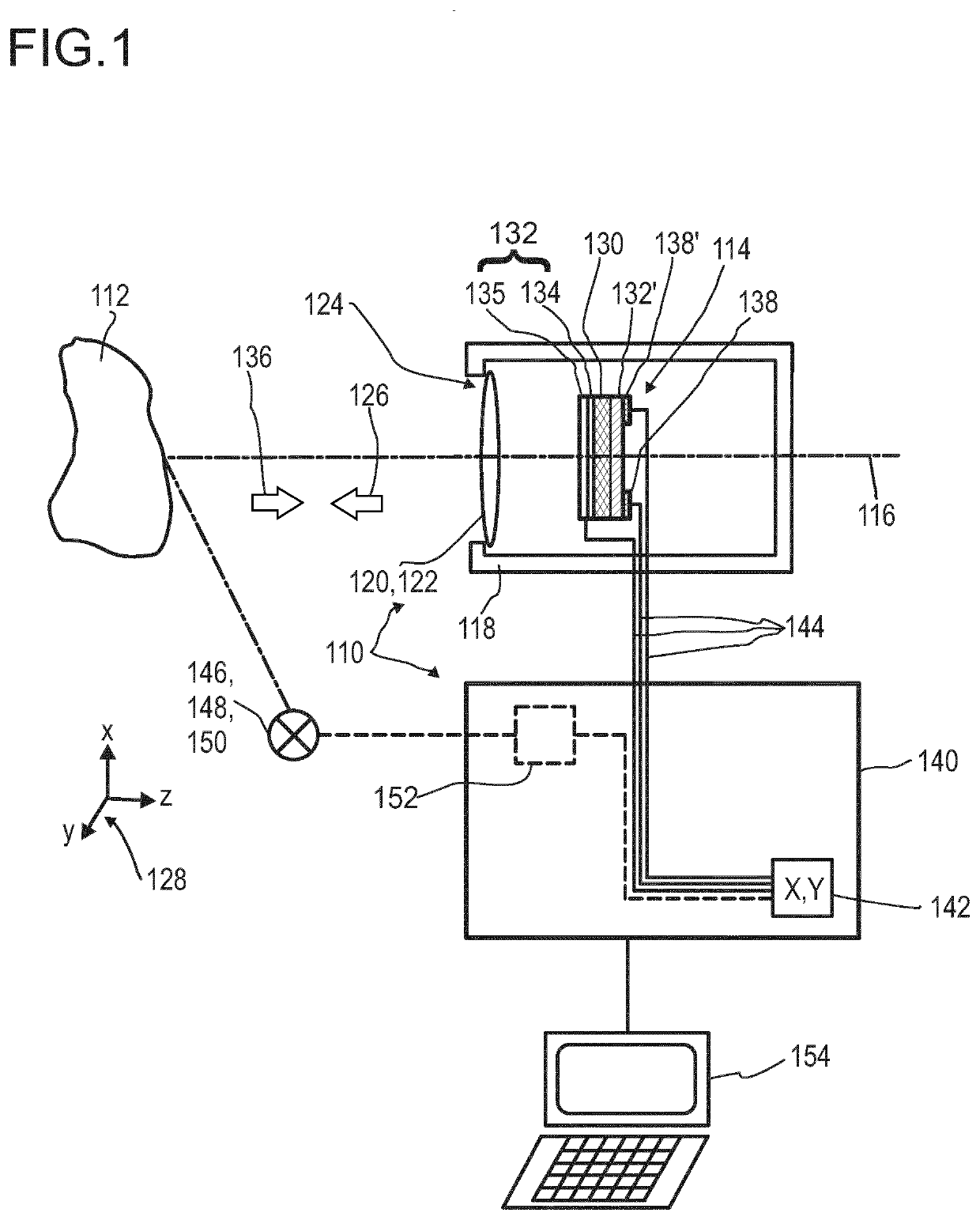 Detector for an optical detection of at least one object