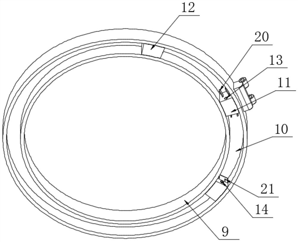 Efficient lesion tissue collecting device for thoracic surgery department