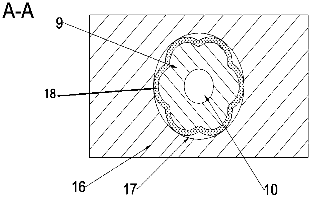 Novel electrode compound electric machining device and machining method