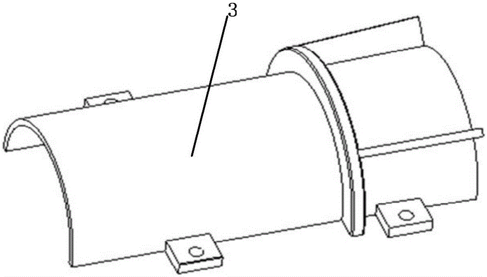 Torque sensor mounting structure