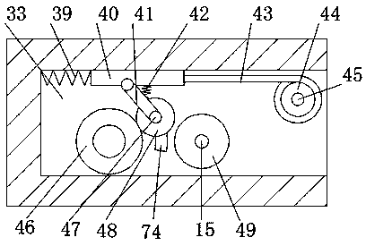 Building material grinding device