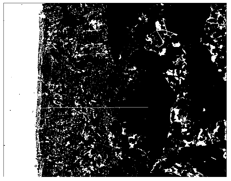 Solid-liquid two-phase region brazing method for high volume fraction silicon carbon particle reinforced aluminium matrix composite