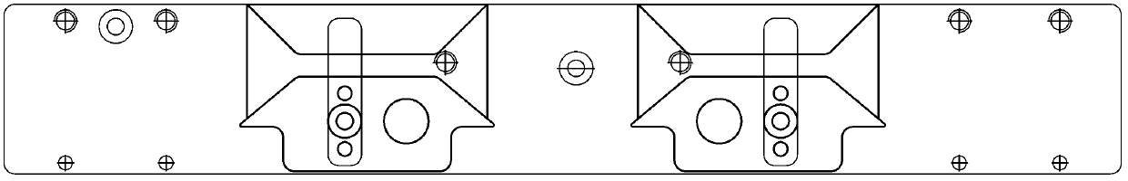 Sinking type fabric draw-off mechanism of full-forming intelligent flat knitting machine