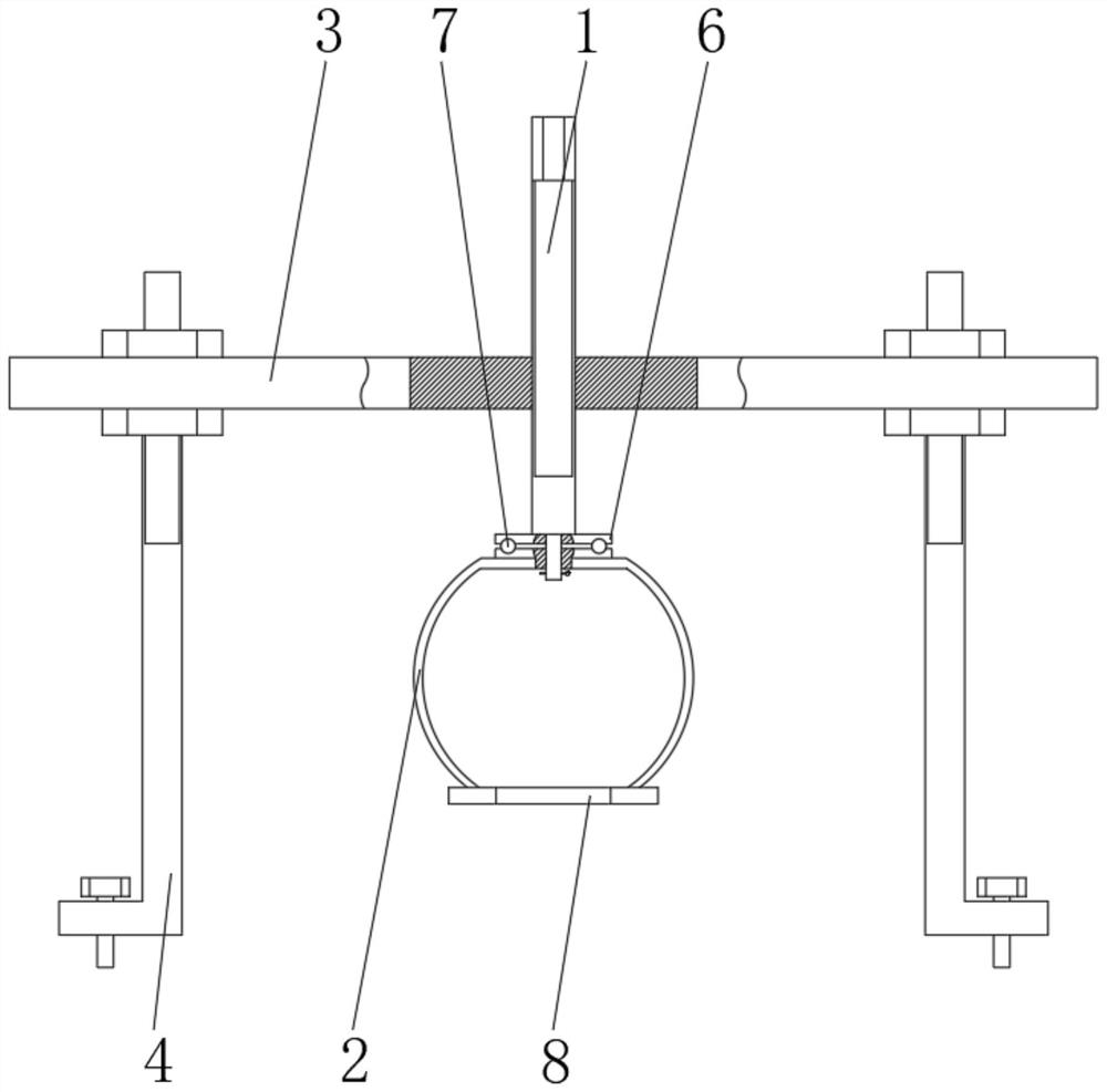 Portable valve assembling and disassembling tooling suitable for multiple series of engines