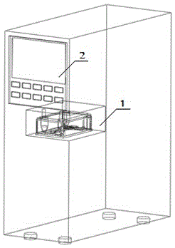 Disposable separating chip module for peripheral blood circulating tumor cell and application method of disposable separating chip module