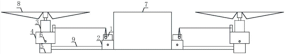 Vector-boost multi-rotor unmanned aerial vehicle structure