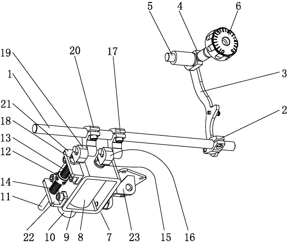 Sewing machine reverse sewing buffer gear