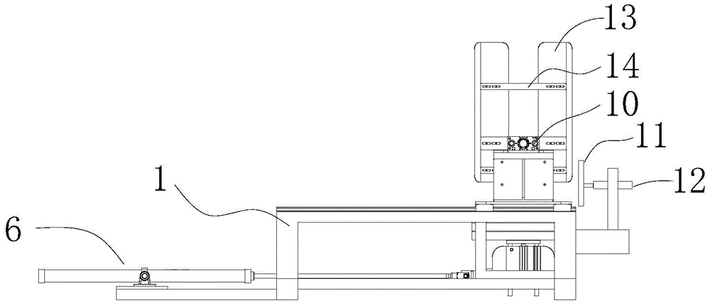 Bag supporting and bag holding mechanism of secondary packaging machine