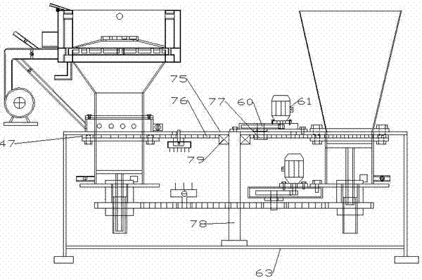 Combustion furnace with full-automatic feed and heath fuel feed device