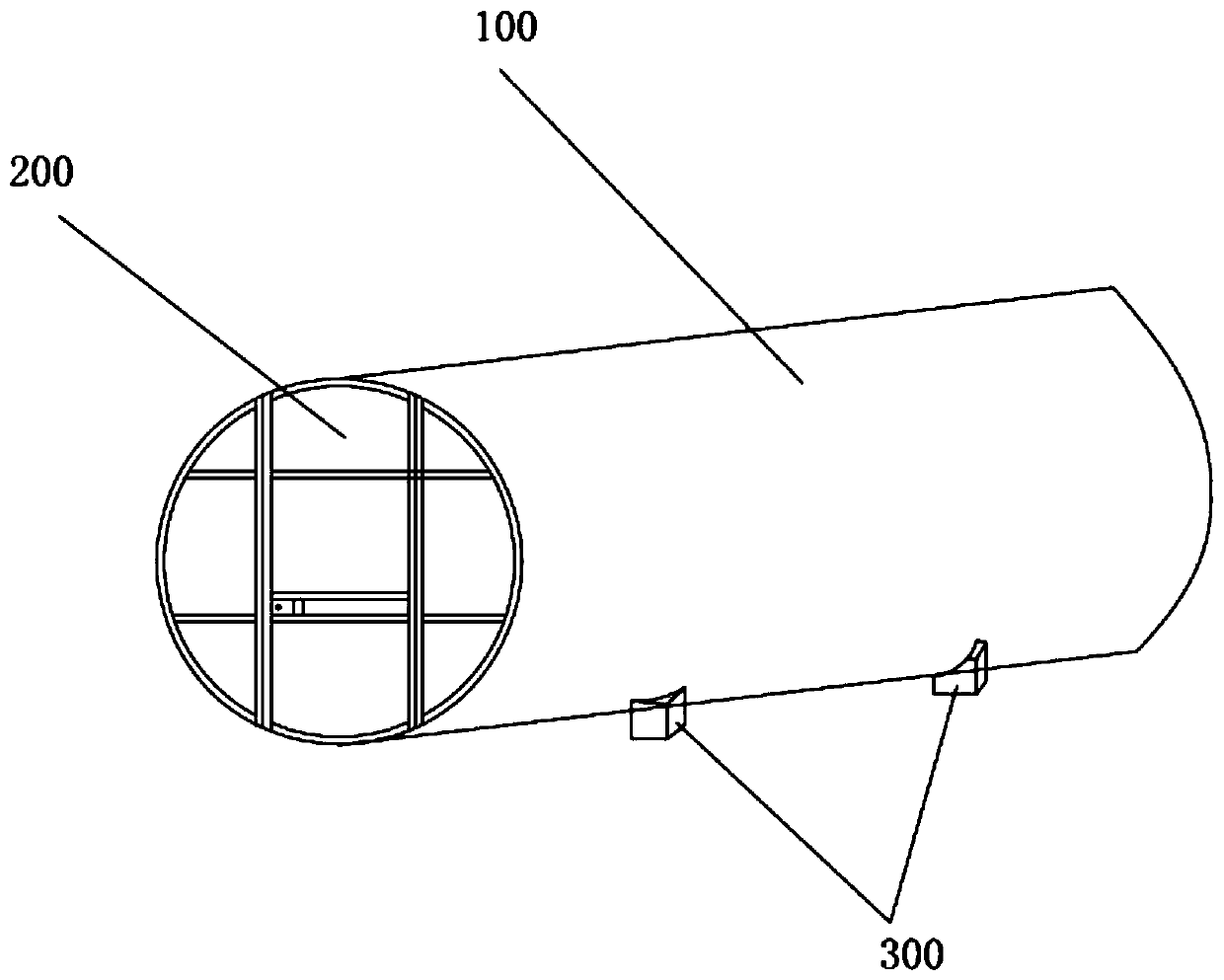 Fabricated ecological circular pipe house