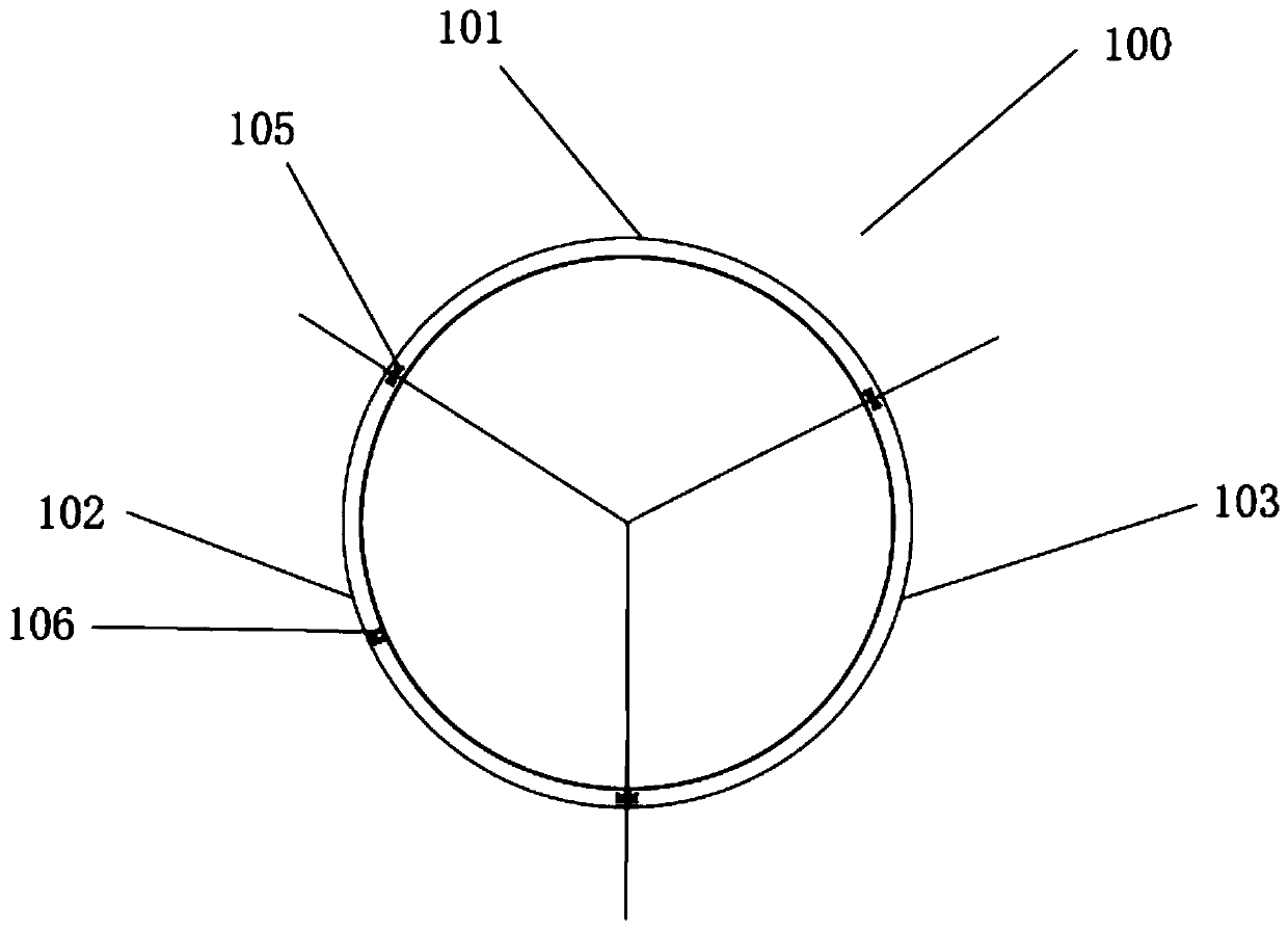 Fabricated ecological circular pipe house