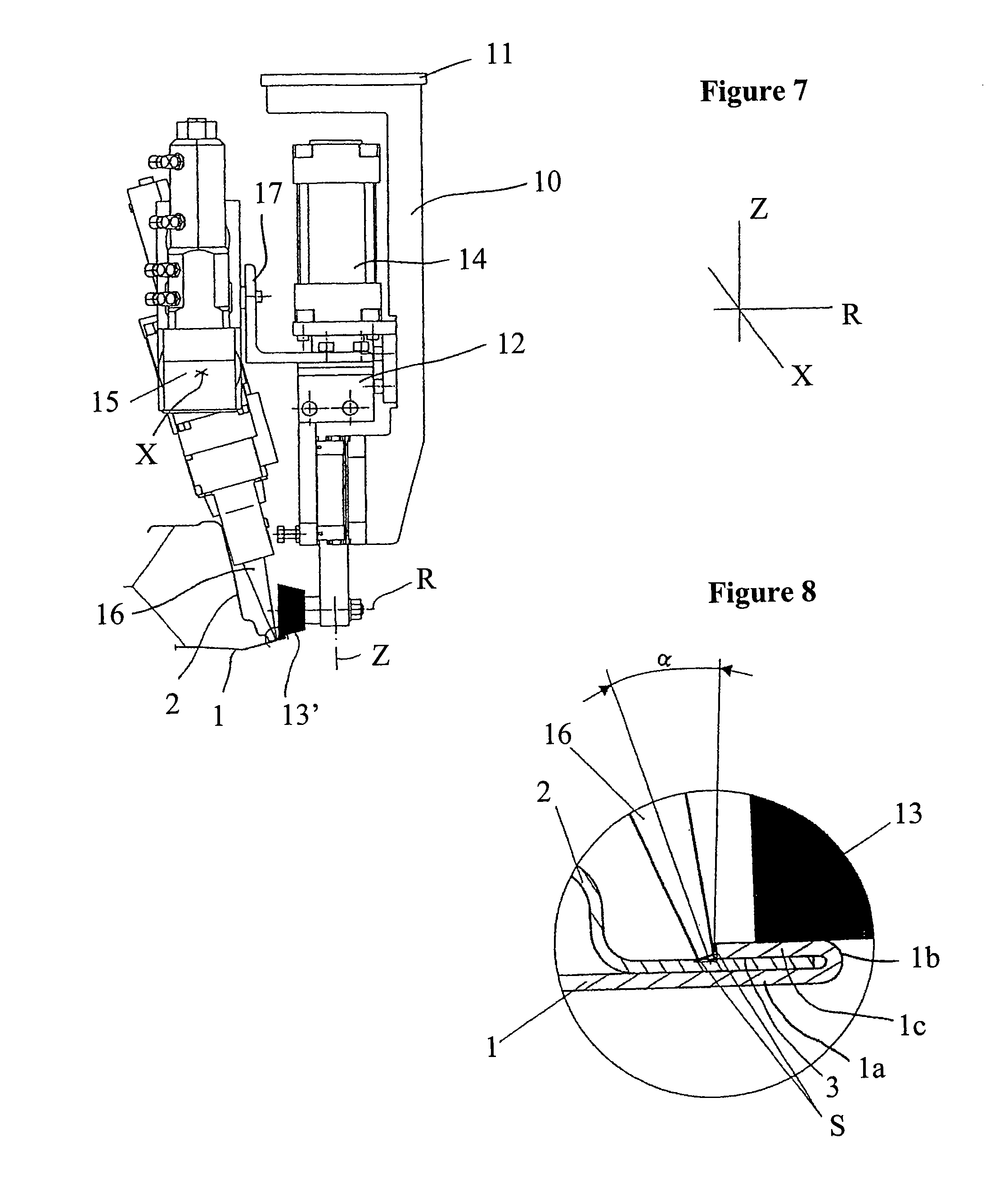 Sheet-metal composite, method for joining sheets and joining device