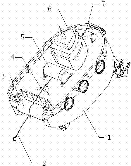 Small-sized tugboat