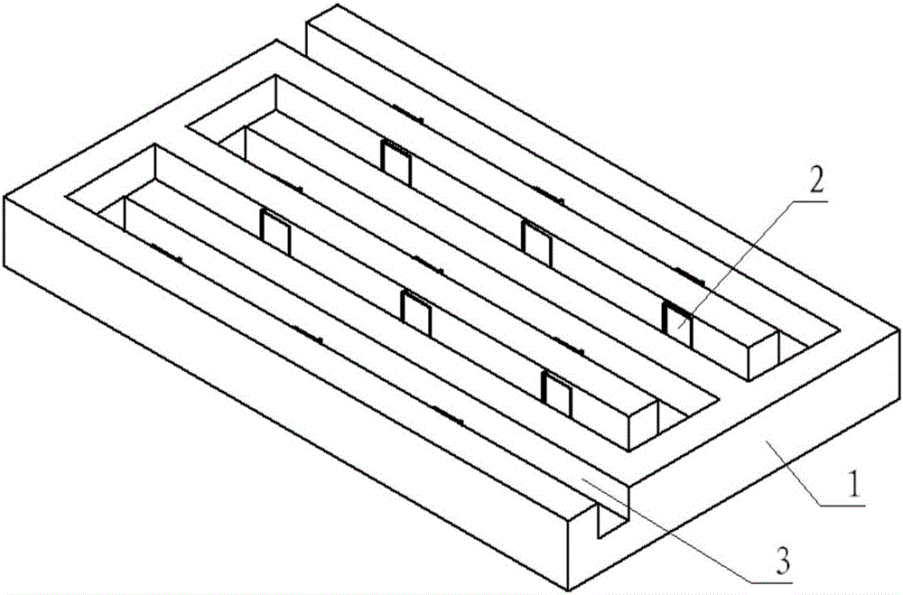 Novel negative electrode runner suitably used for aerospace static water discharge