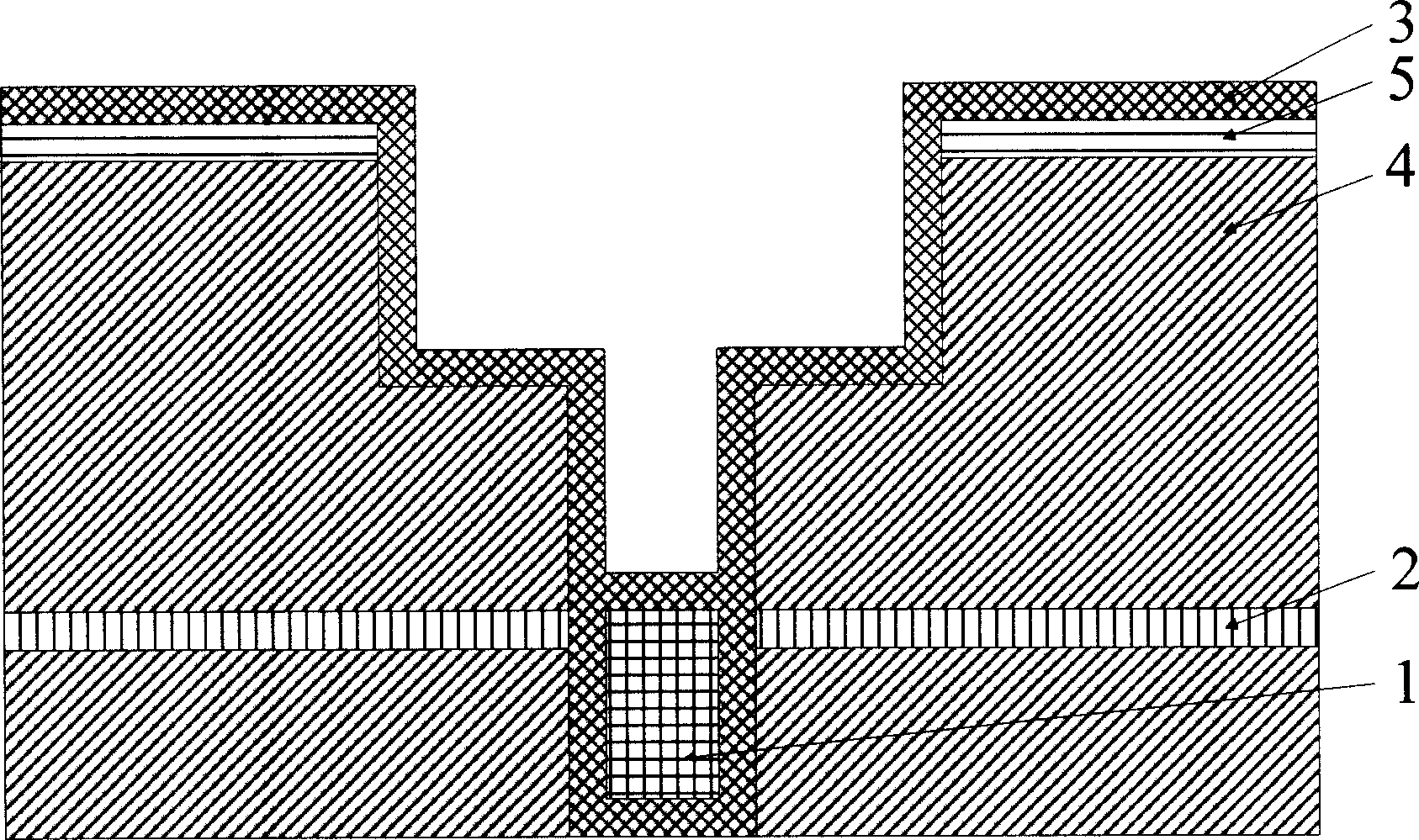 Use of copper Dimashg process in production of integrated circuits