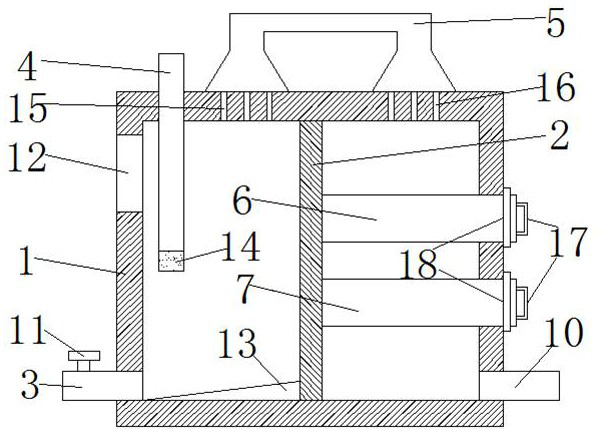 Air dedusting and purifying environmental protection device for the environmental protection machinery