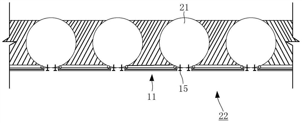 Method for leaking stoppage between foundation pit fender posts