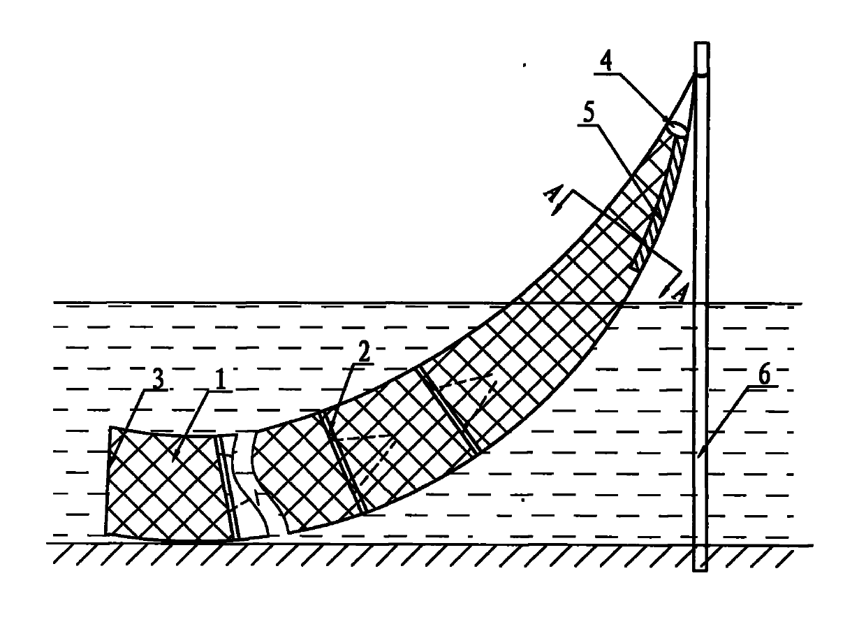 Pond ground cage for catching crayfishes