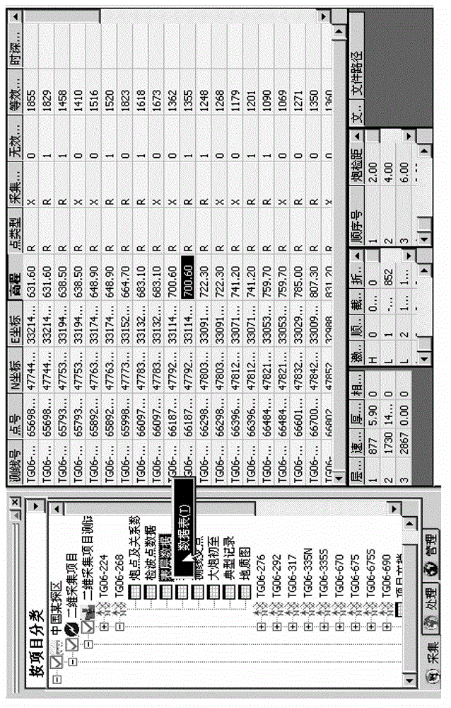 Model method static correction method for surface survey data