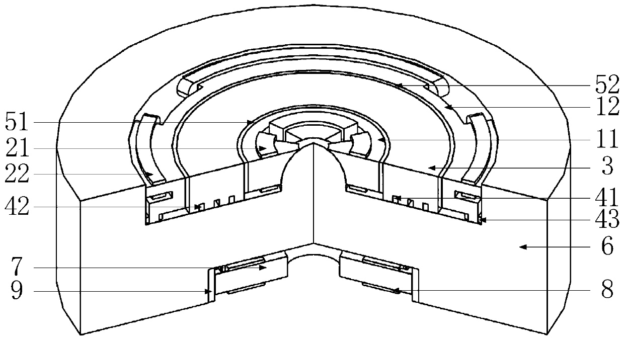 Vehicle-mounted magnetic suspension flywheel energy storage system with torsional gyroscopic effect suppression