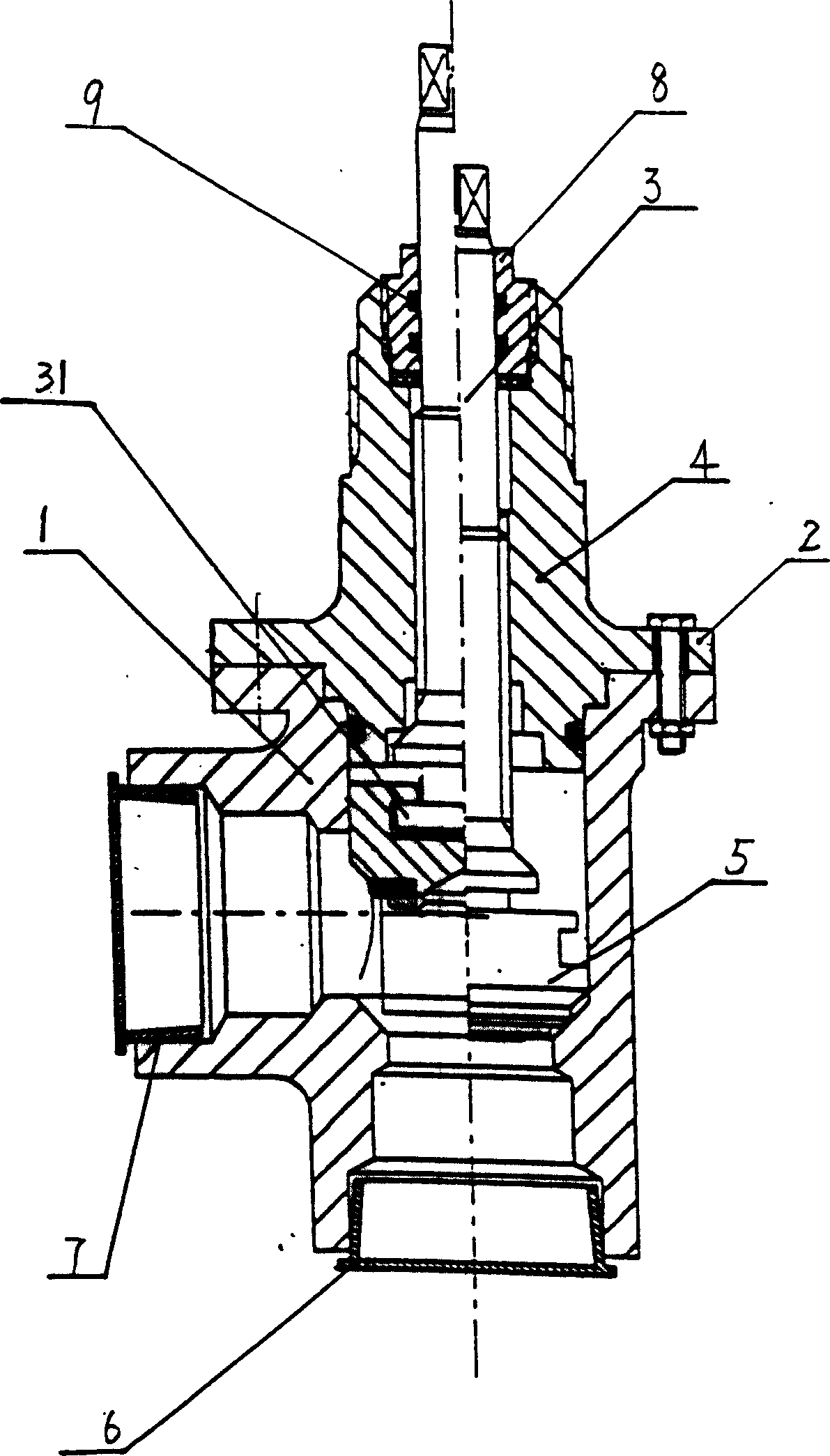 Refrigerating valve