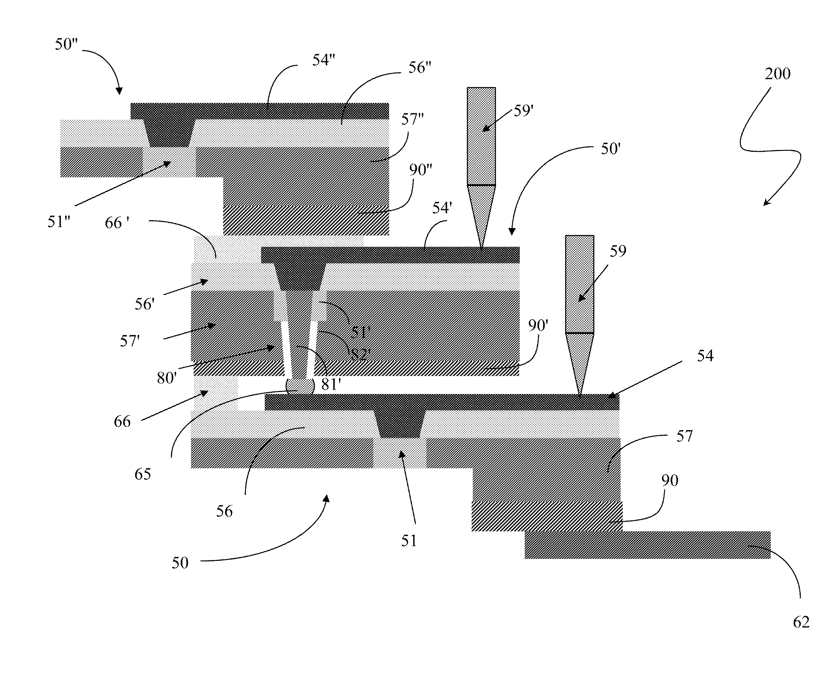 Method to perform electrical testing and assembly of electronic devices