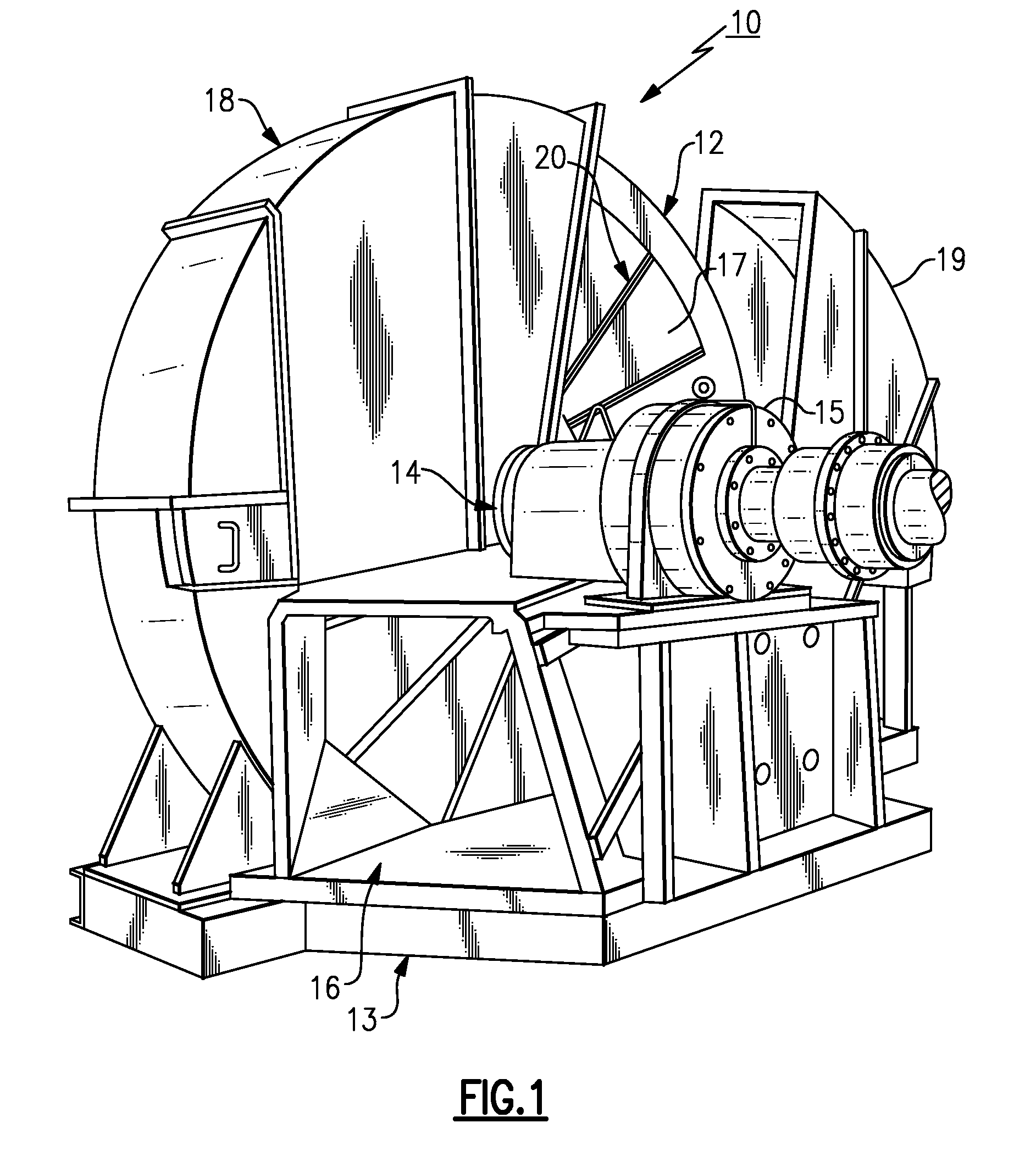 Primary and counter knife assembly for use in wood chipper