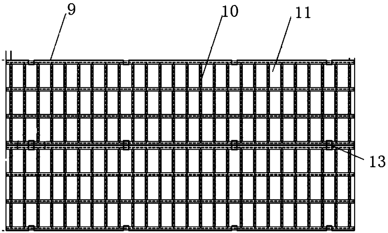 Construction method of pile sinking based on assembled mobile platform