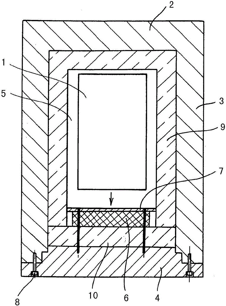 Container for radioactive inventory and method of making same