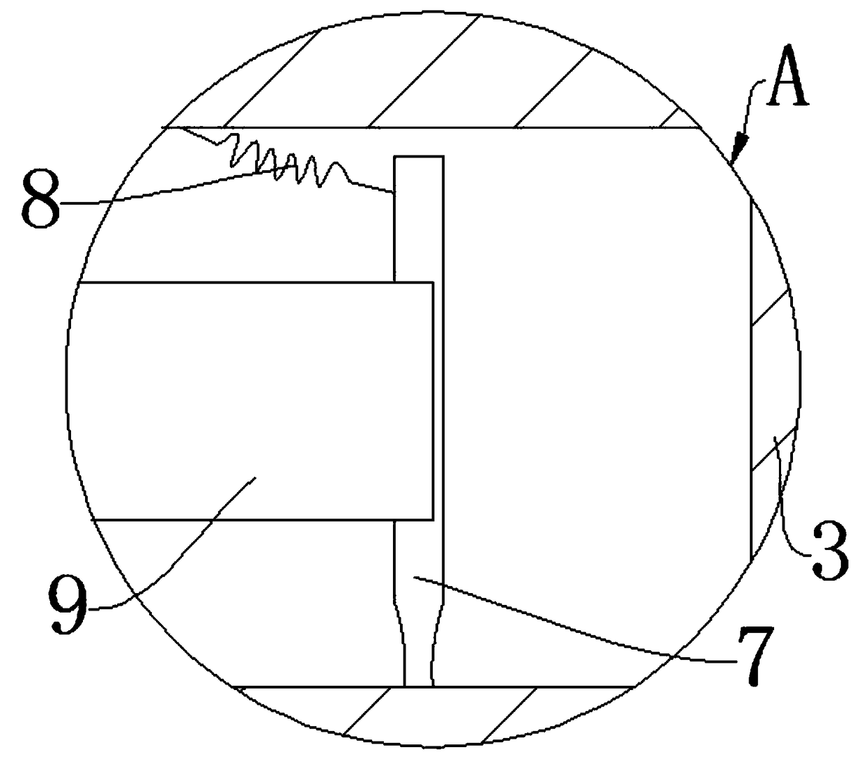 LED flashlight utilizing physical means to transform range