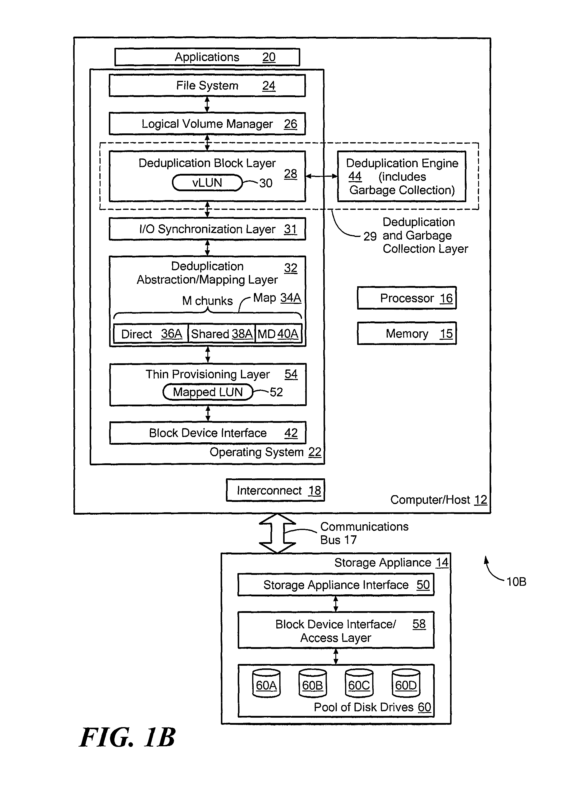 Systems and methods for using thin provisioning to reclaim space identified by data reduction processes