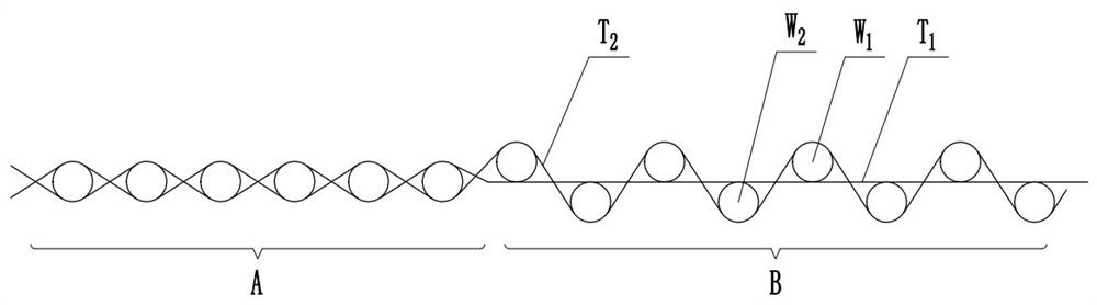 Plain cloth with hidden shadow patterns and weaving method of plain cloth