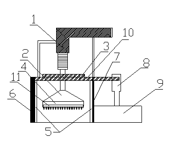 Novel cotton grabbing machine